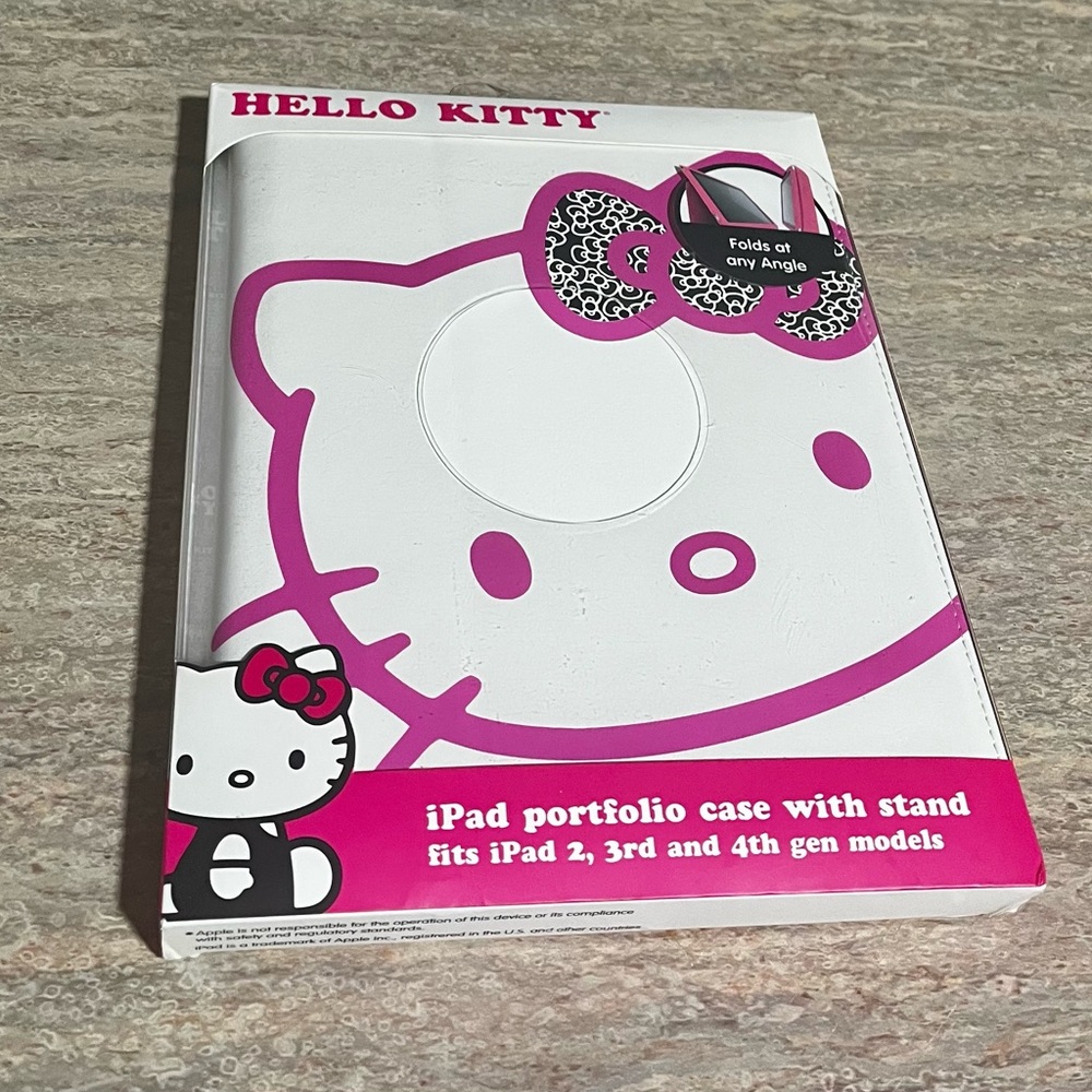 Hello Kitty iPad Portfolio Case with Stand